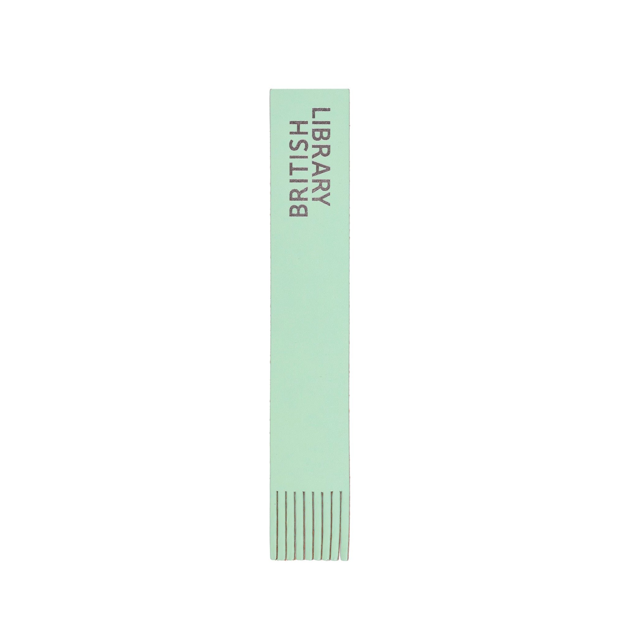 Mint Logo Leather Bookmark