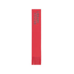 Red Logo Leather Bookmark