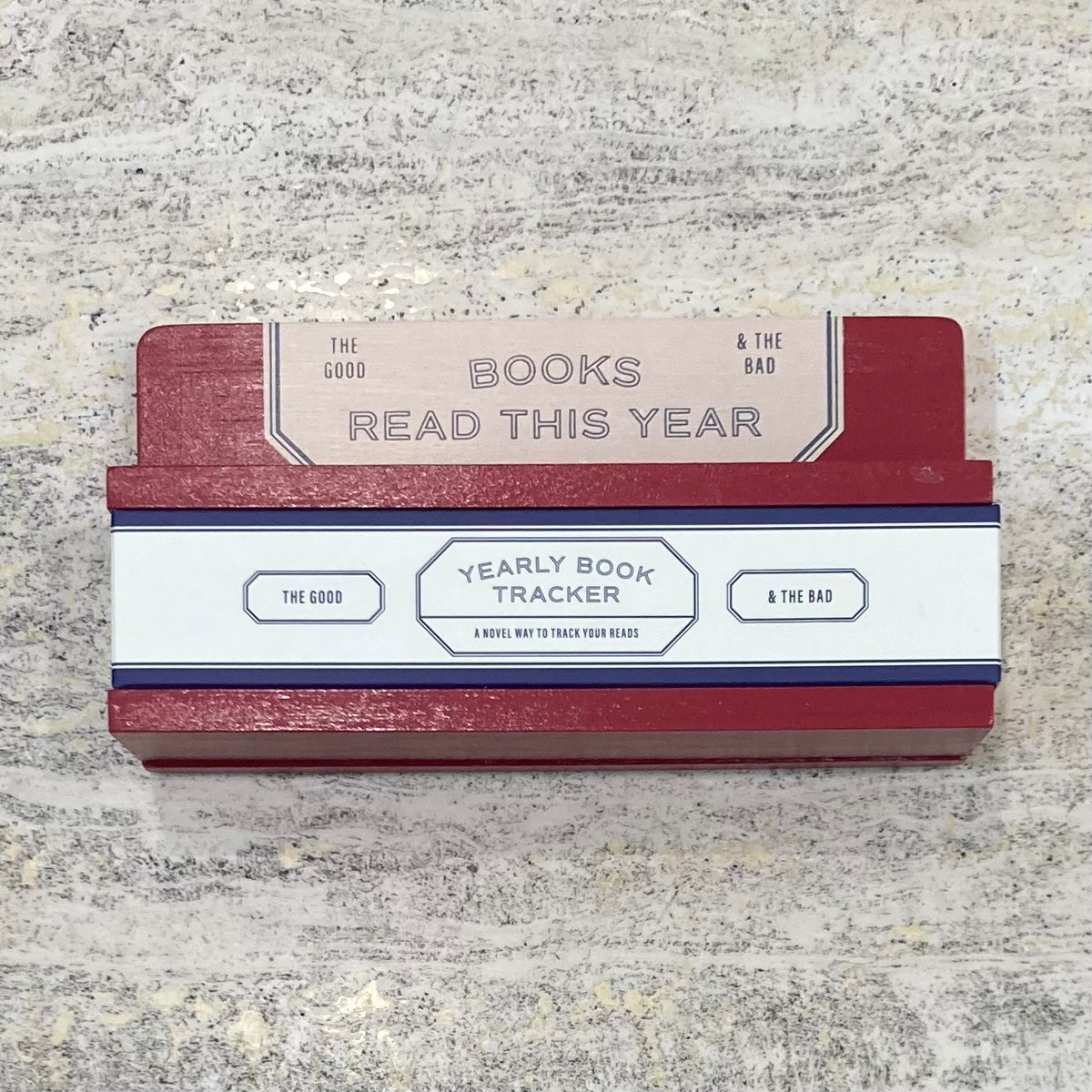 Books read this year book counter