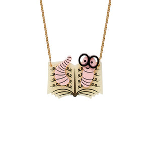 Bookworm Necklace