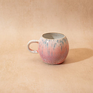 Coral Stoneware Mug