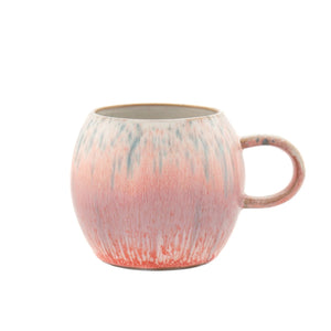 Coral Stoneware Mug