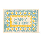 Springtime Happy Birthday Card