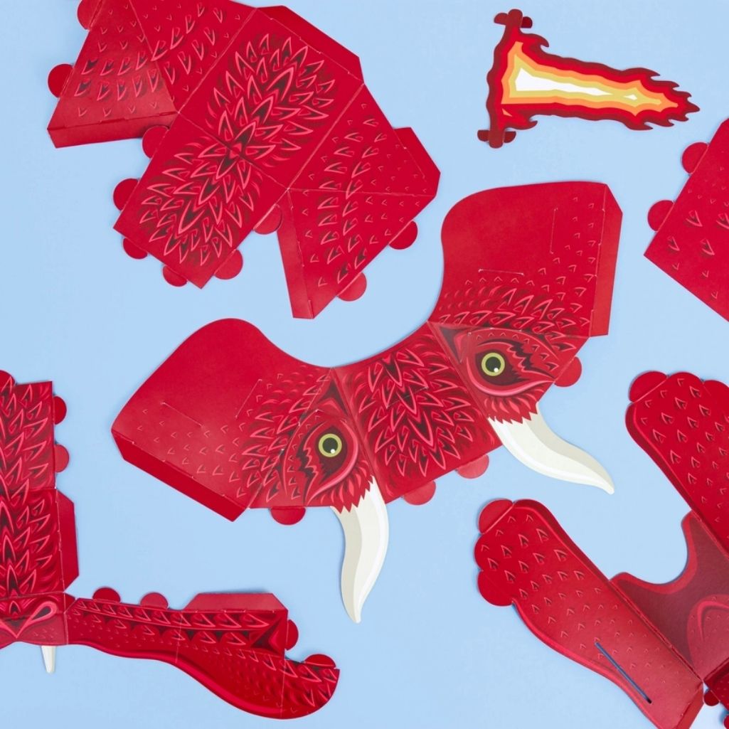 Create Your Own Dragon Mask Kit