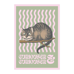 Cheshire Cat Tea Towel