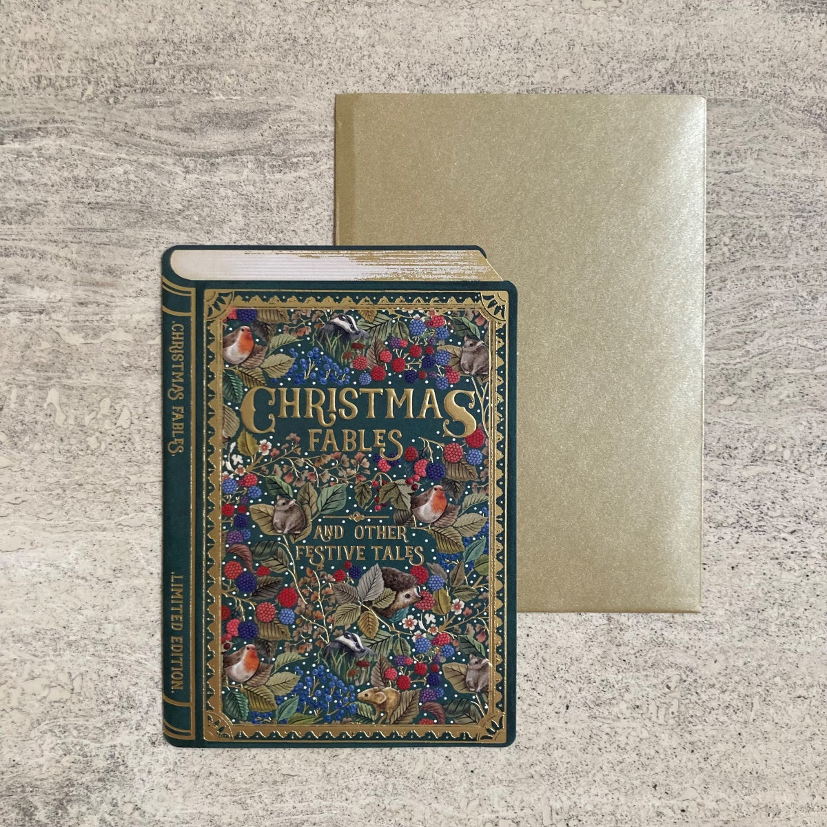 Christmas Fables Greetings Card