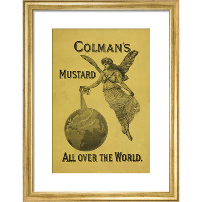 Colman's Mustard VINTAGE ADVERT