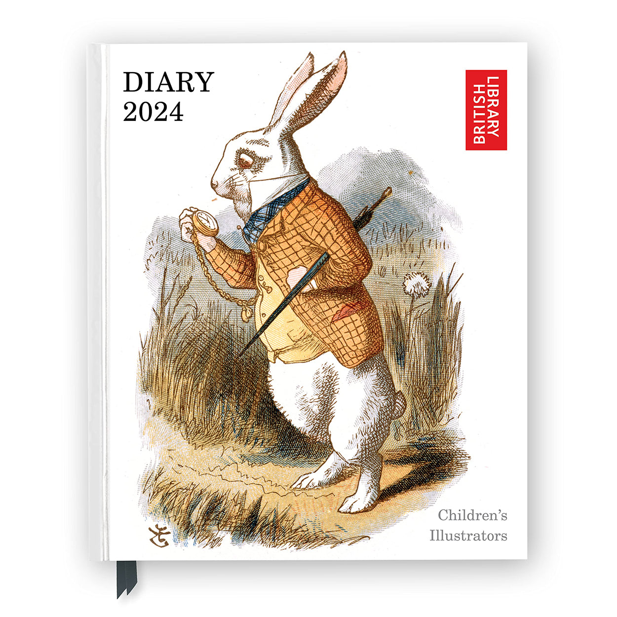 Children's Illustrators Desk Diary 2024 Front Cover (Hardback)