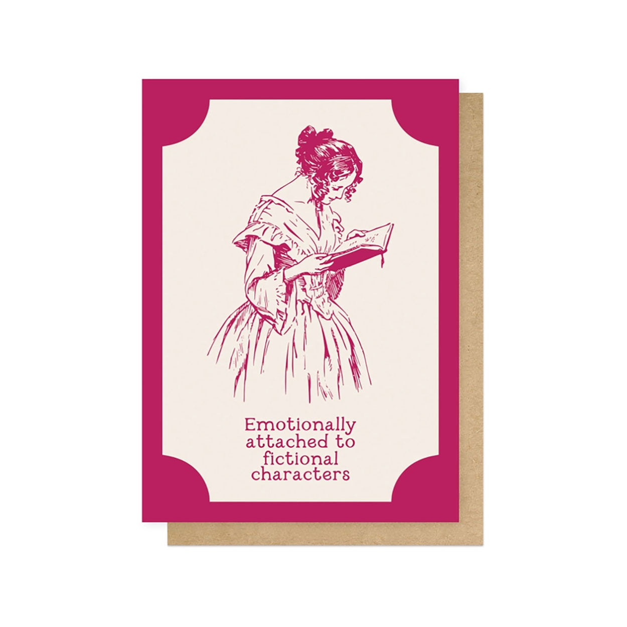 Emotionally Attached to Fictional Characters Card