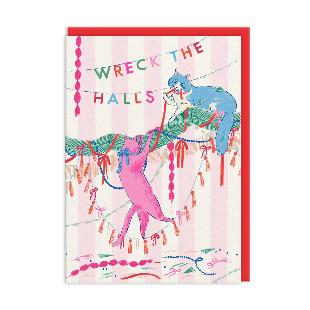 Wreck the Halls Christmas Card