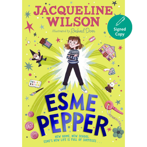 Esme Pepper: A funny, heartbreaking and hopeful story from the author of the bestselling Tracy Beaker series
by Jacqueline Wilson (Author), Rachael Dean (Illustrator)  Format: Hardcover