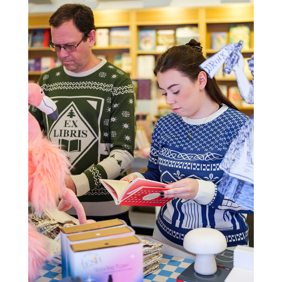 Ex Libris British Library Christmas Jumper