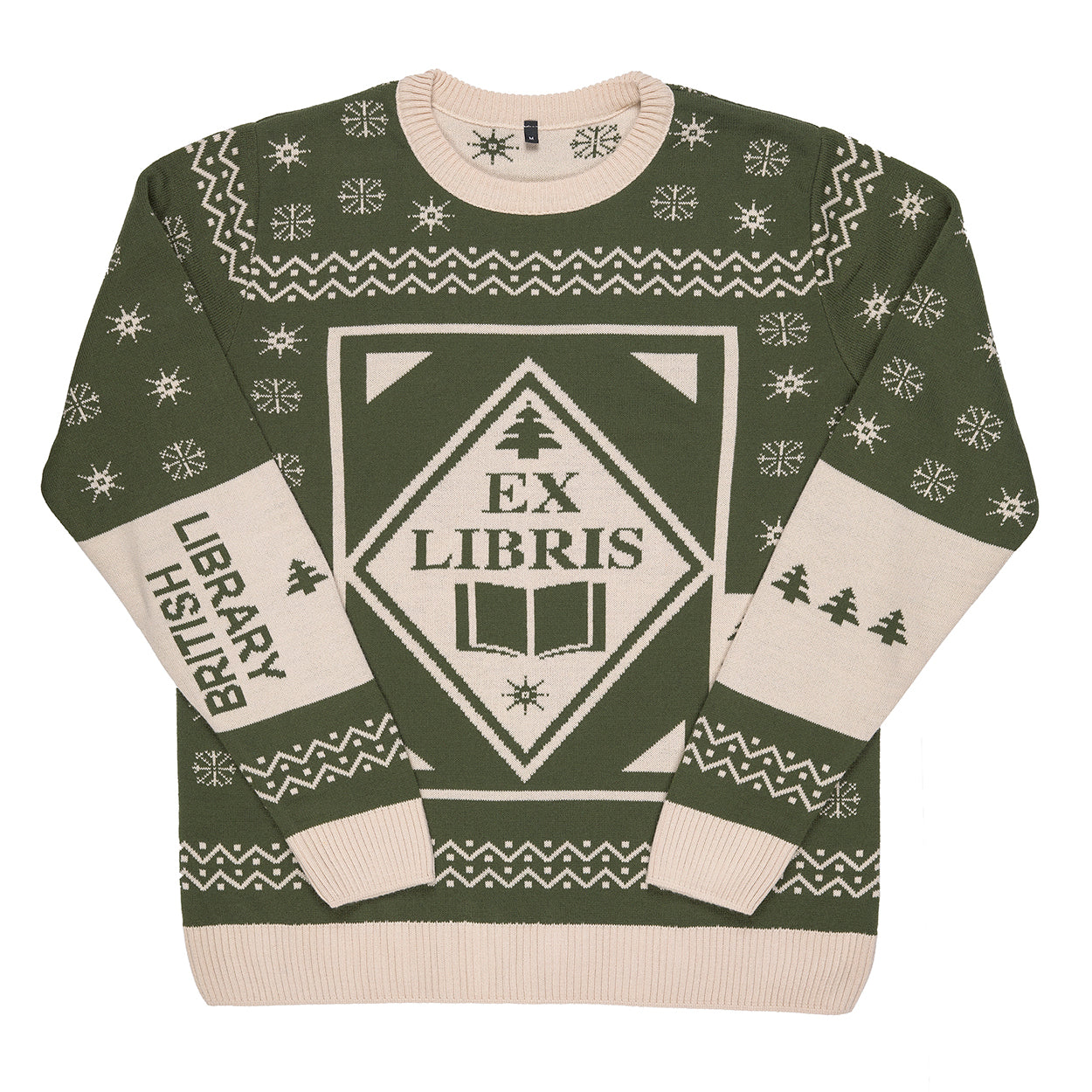 Ex Libris British Library Christmas Jumper 