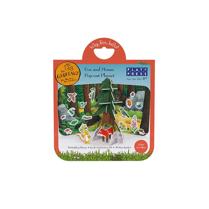 Fox and Mouse Mini Gruffalo Playset
