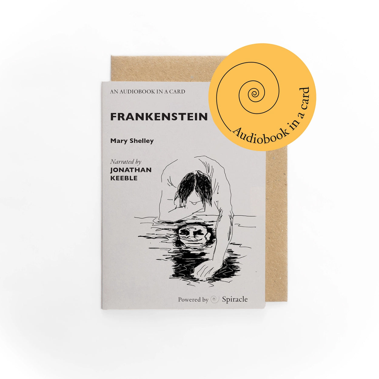 Audiobook In a Card: Frankenstein