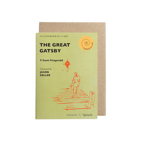 Audiobook In a Card: The Great Gatsby