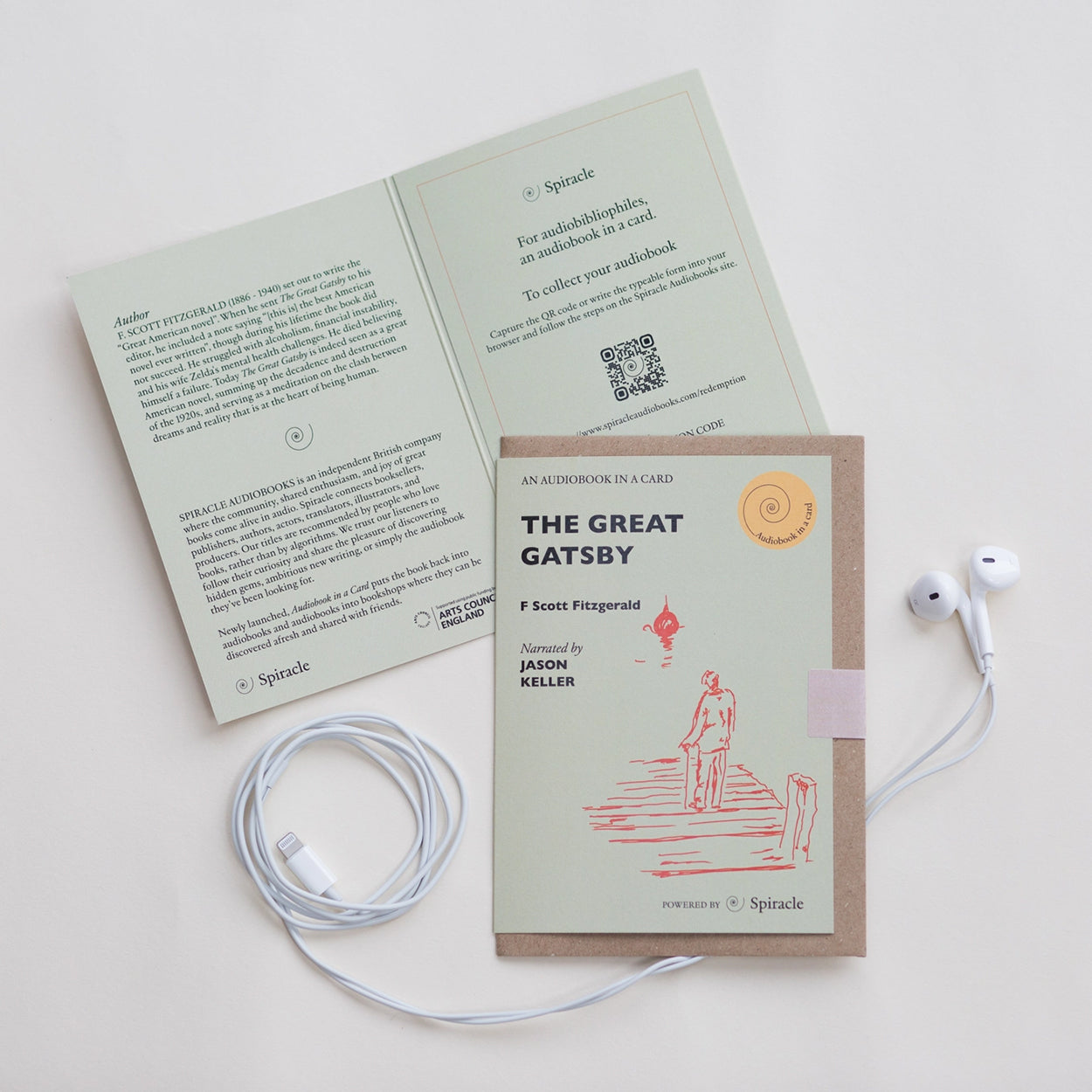 Audiobook In a Card: The Great Gatsby
