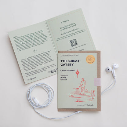 Audiobook In a Card: The Great Gatsby