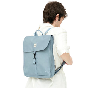 Handy Mini Backpack Stone Blue on model