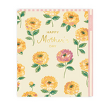 Peony Print Cream Happy Mother's Day Card