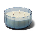 Peppered Indigo Glass Candle