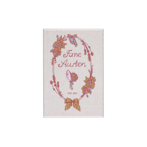 Jane Austen Bonnet Magnet
