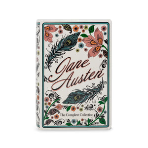 Jane Austen Book Vase