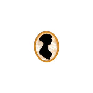 Jane Austen Cameo Brooch