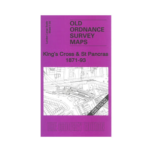 Kings Cross St Pancras 1871-93 Ordnance Survey Map