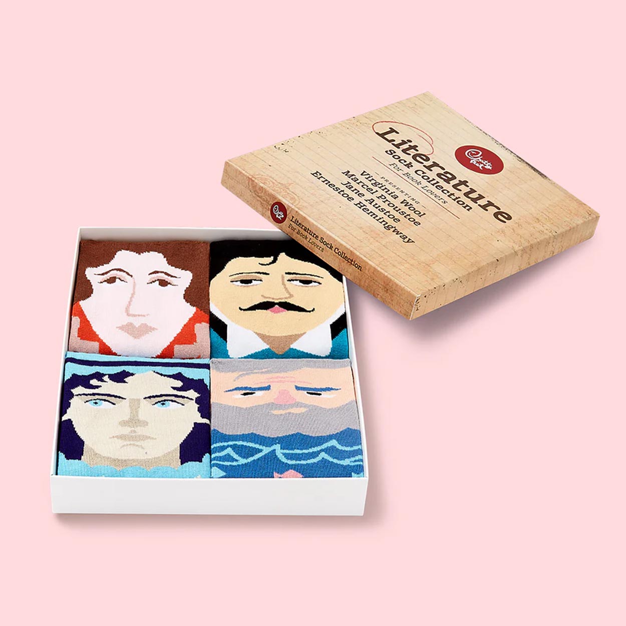 Literature Sock Set in Medium