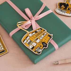 London Bus Wooden Decoration lifestyle