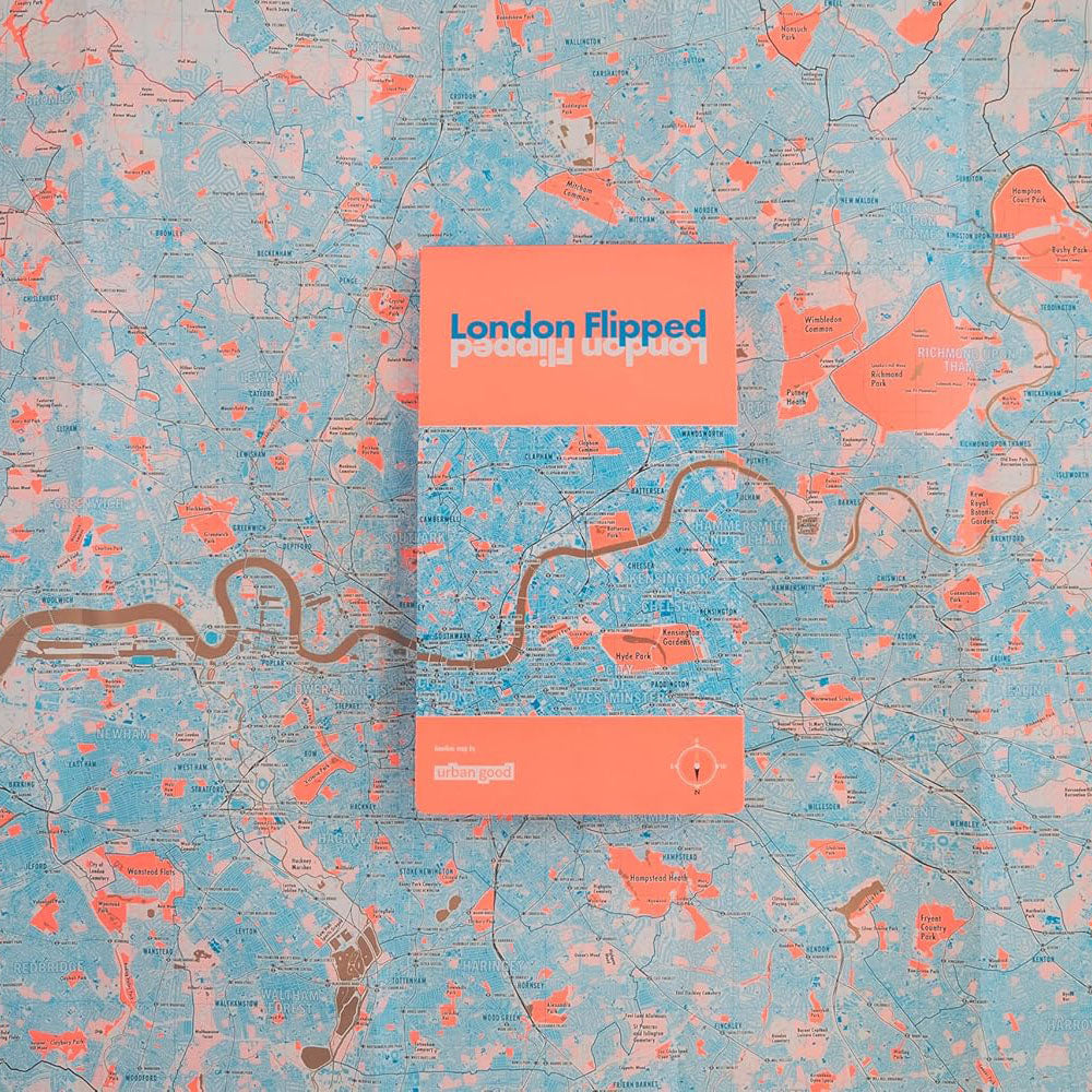 London Flipped Map