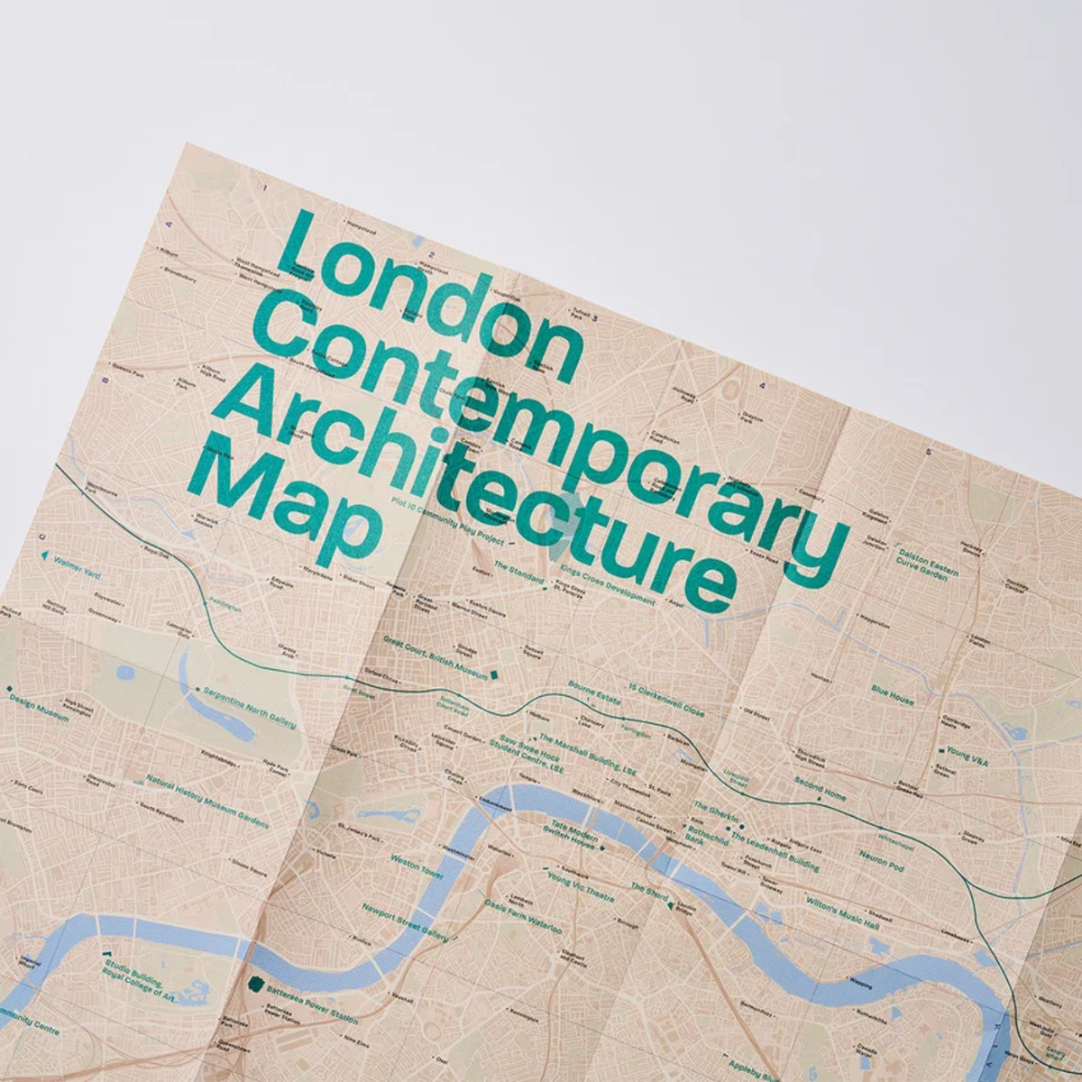 London Contemporary Architecture Map