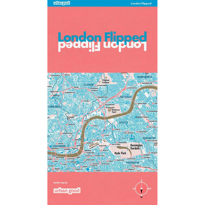 London Flipped Map