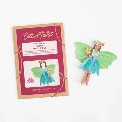 Make Your Own Fairy Peg Doll Kit