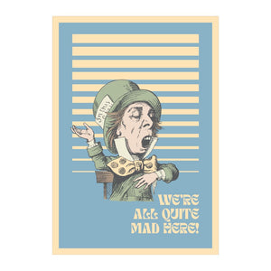 Mad Hatter Tea Towel
