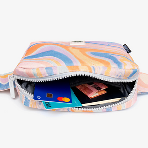 Marbled Crossbody Bag internal