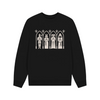Medieval Women Oversized Crewneck - Black