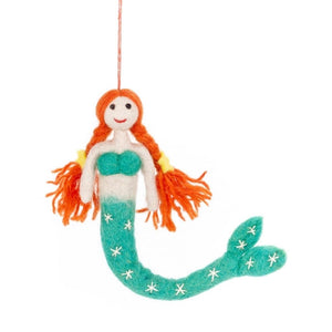 Turquoise Mermaid Decoration