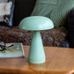 Mushroom Lamp Green Lifestyle shot 2