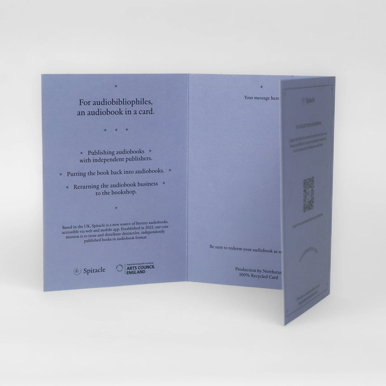 Audiobook In a Card: Mrs Dalloway