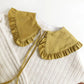 Mustard Corduroy Oversized Collar lifestyle