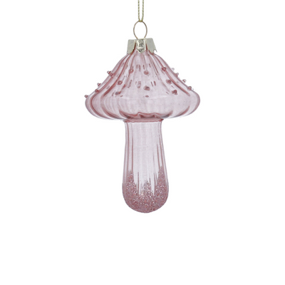 Mushroom Glass Decoration