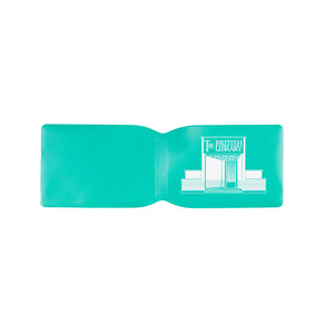 Teal British Library Oyster Card Wallet