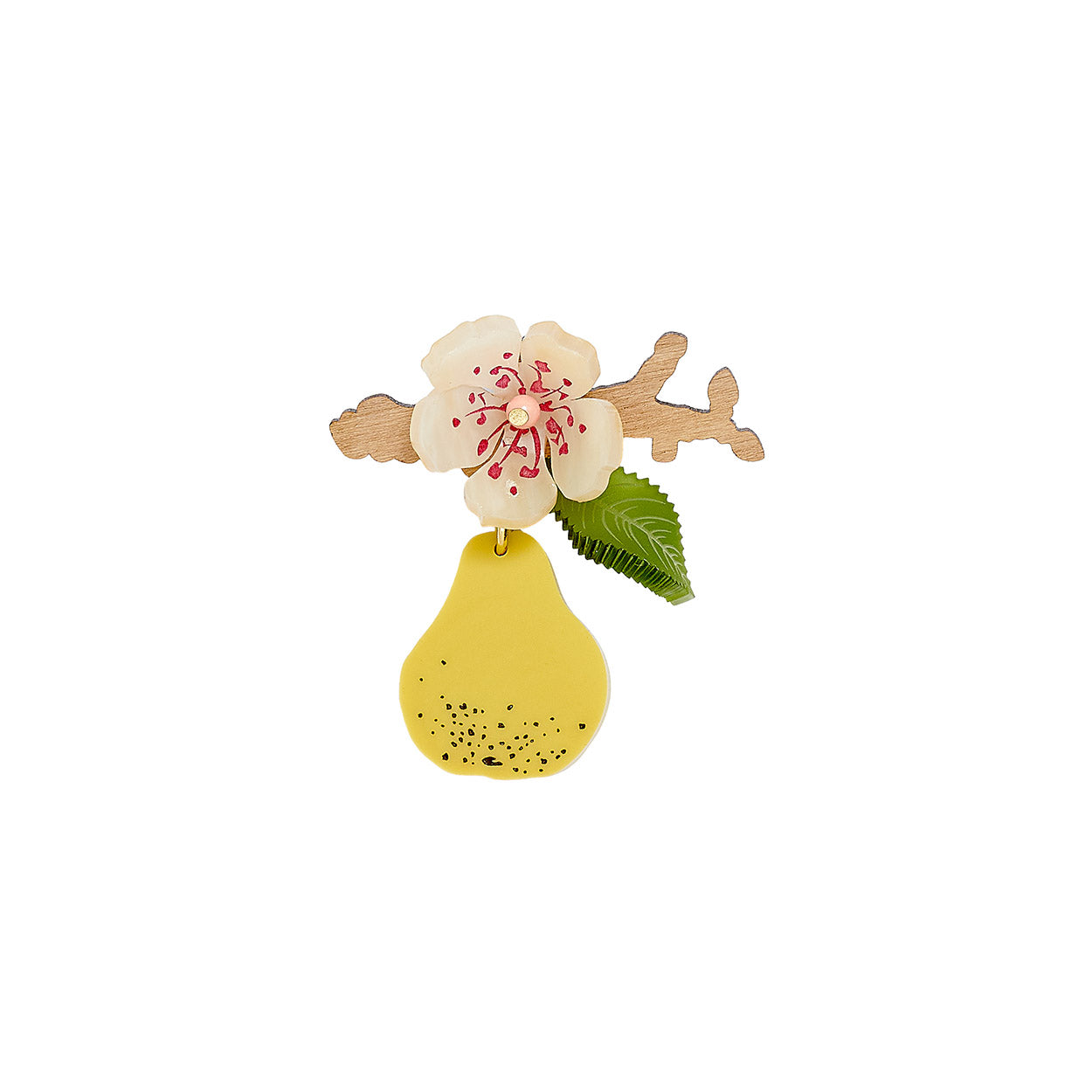 Pear Blossom Brooch