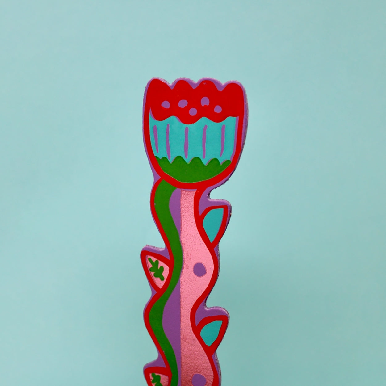 Pink Tulip Bookmark