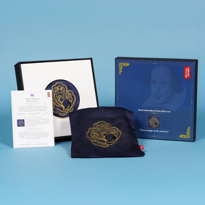 Shakespeare Silk Scarf/Pocket Square