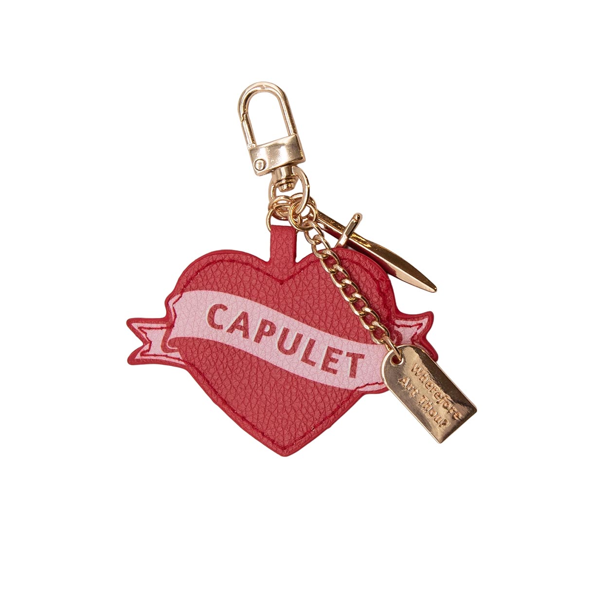 Romeo and Juliet Bag Charm