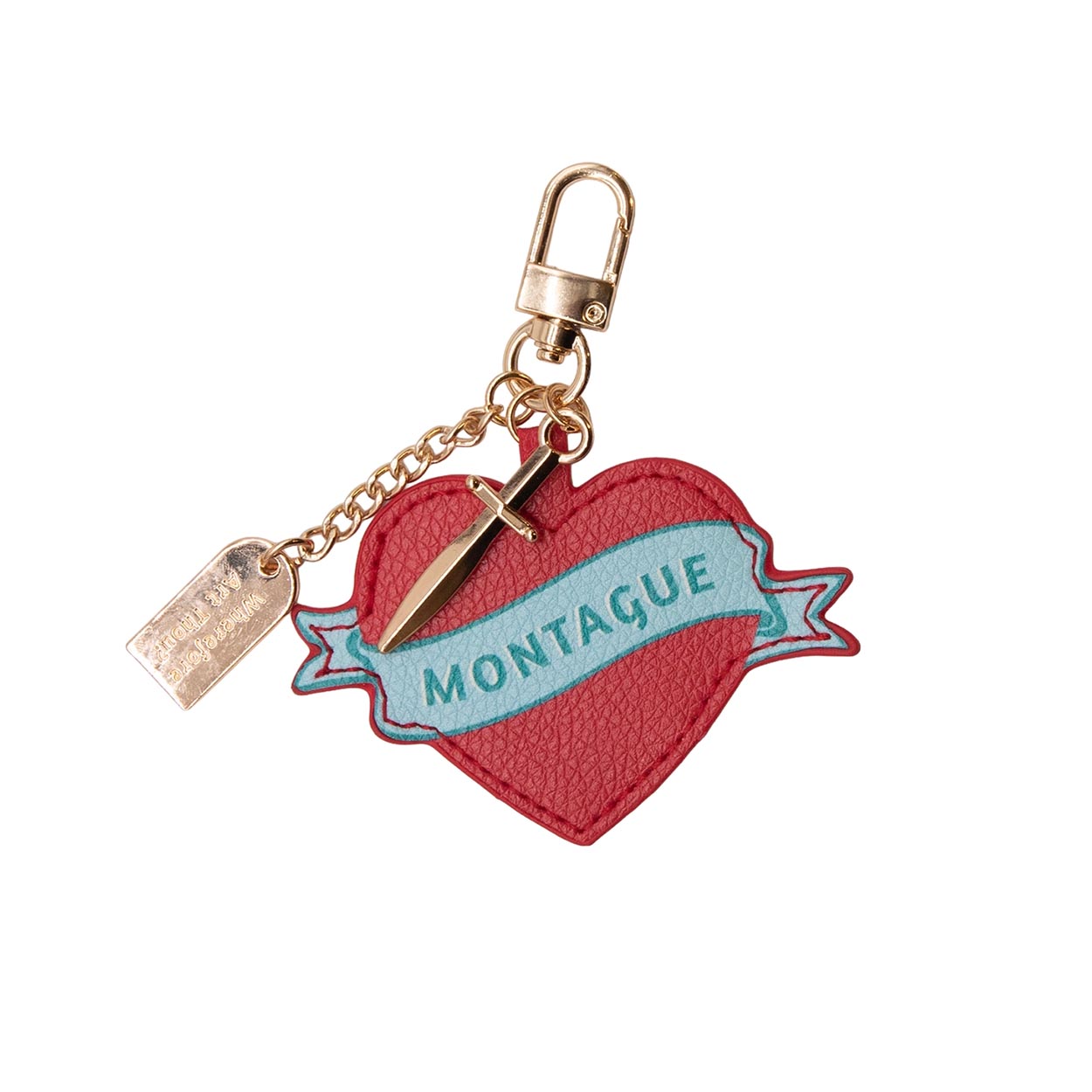Romeo and Juliet Bag Charm