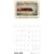 England by Rail 2024 Wall Calendar, inside view